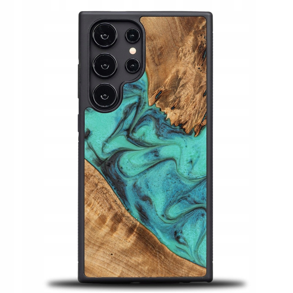 Pouzdro Bewood Unikátní pro Samsung Galaxy S25 Ultra Tyrkysové