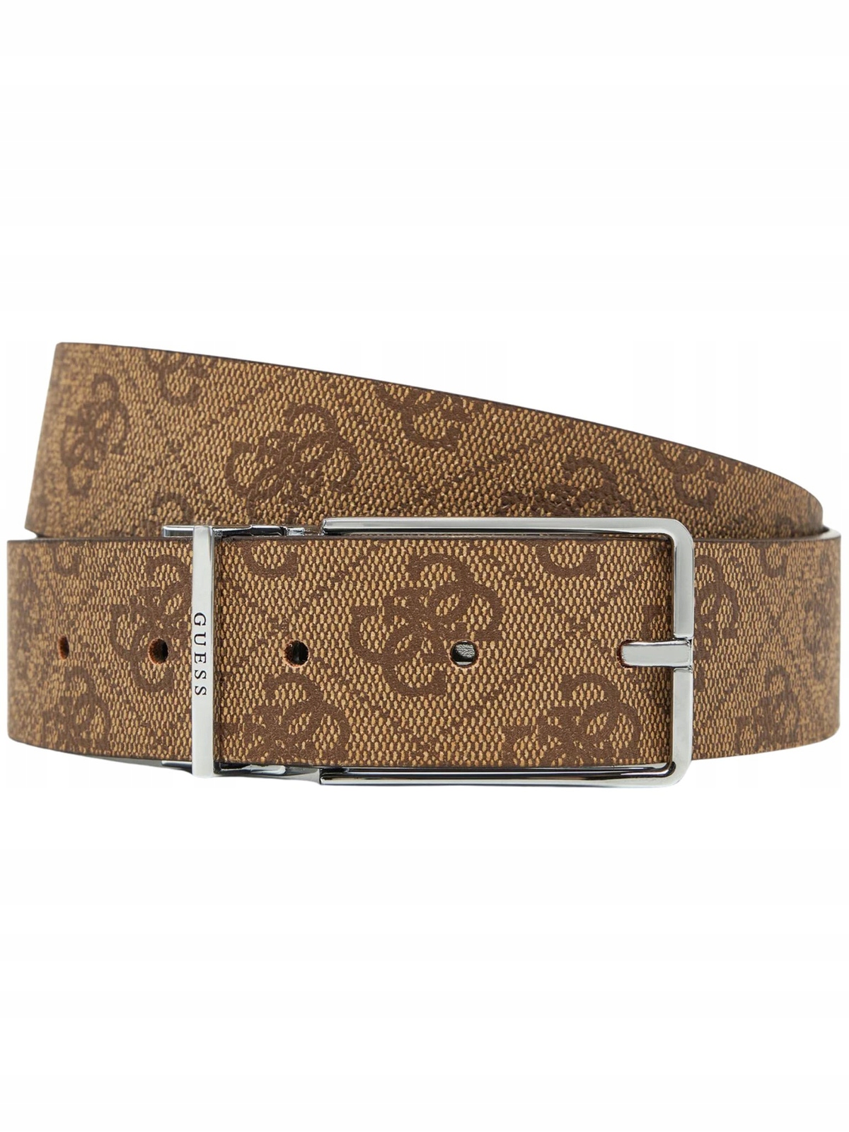 Pásek pánský oboustranný Guess Bmaglo P5235 Béžový Hnědý Pásek: XL