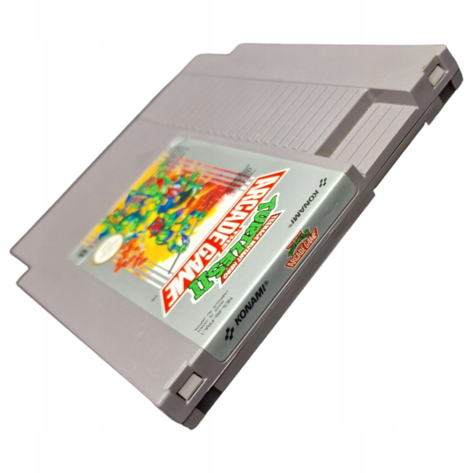 Gra Turtles II The Arcade Game Nintendo NES Wersja językowa Angielska