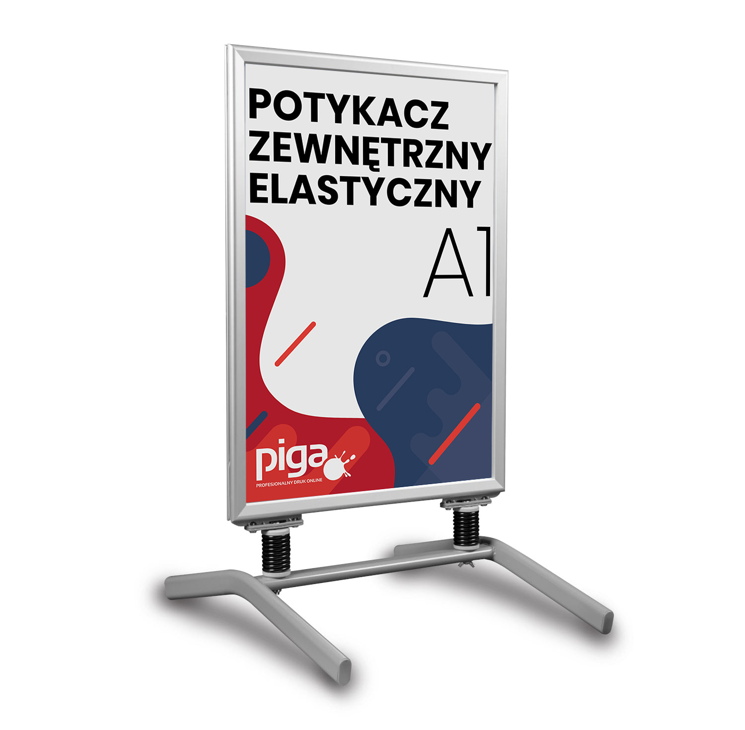 Potykacz zewnętrzny A1 sprężynowy RAMA OWZ Stojak