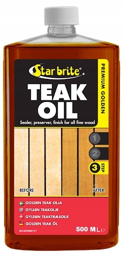 Star Brite Premium Golden Teak Oil 500ml 85116