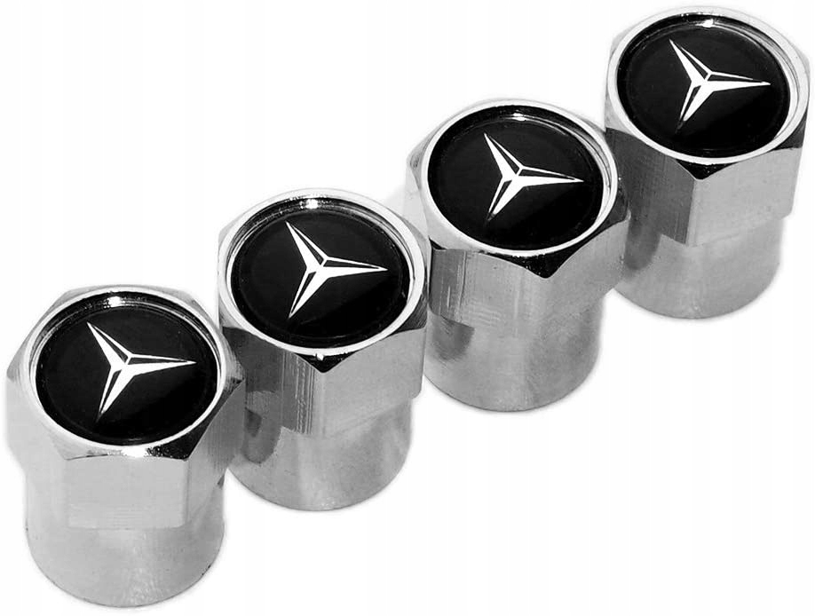 

Nakrętki na wentyle Kapturki Mercedes