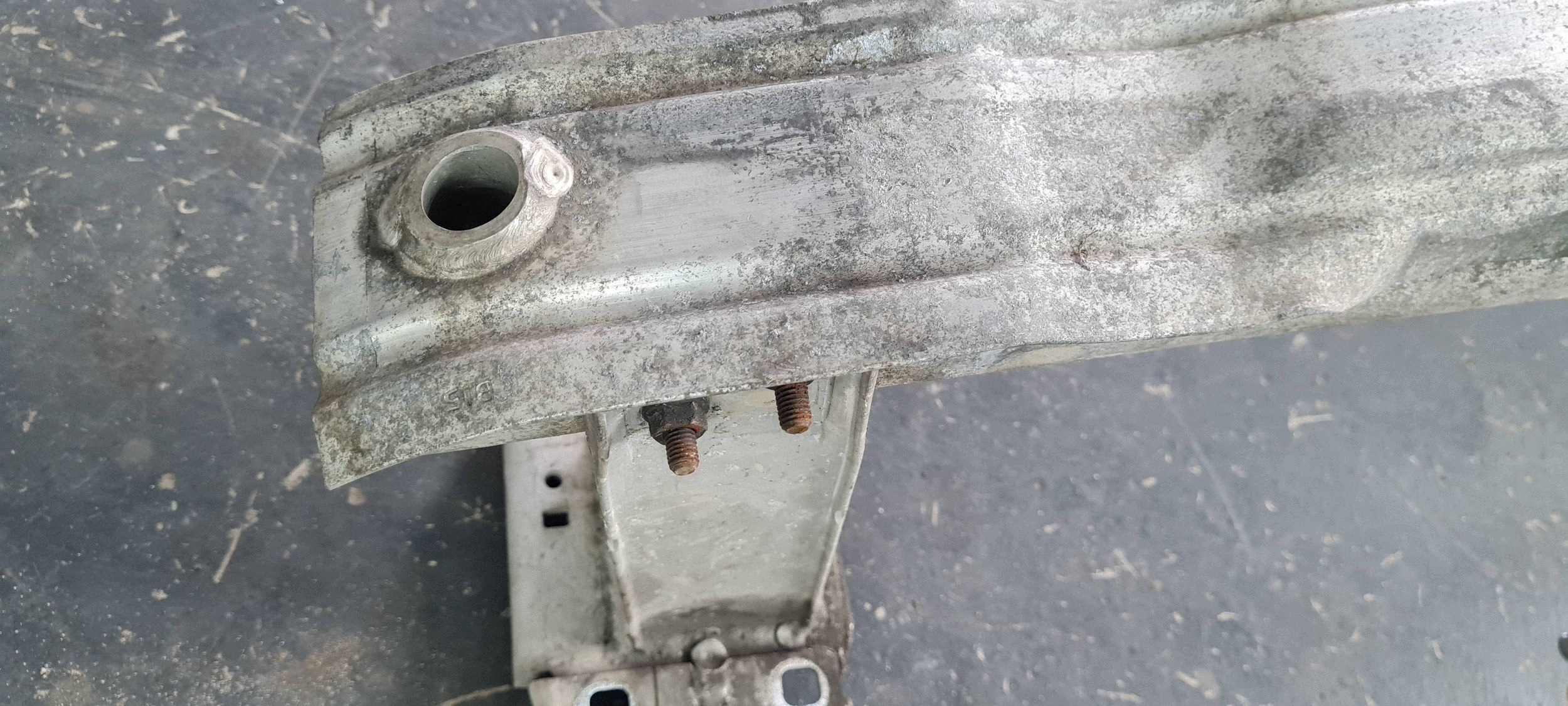 A6 C7 4G LIFT bumper support front tip left right 2X 4G0807113A A7 4G