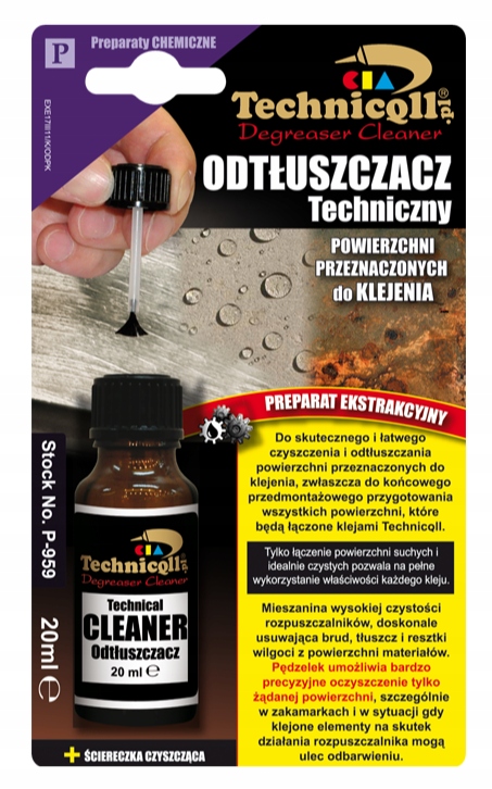 Technicqll Odtłuszczacz Techniczny Z Pędzlem 20ML