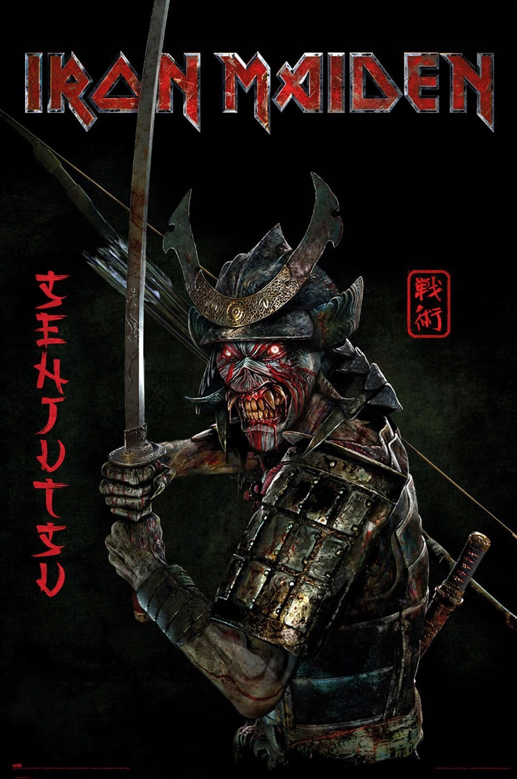 

Iron Maiden Senjutsu plakat 61x91,5 cm