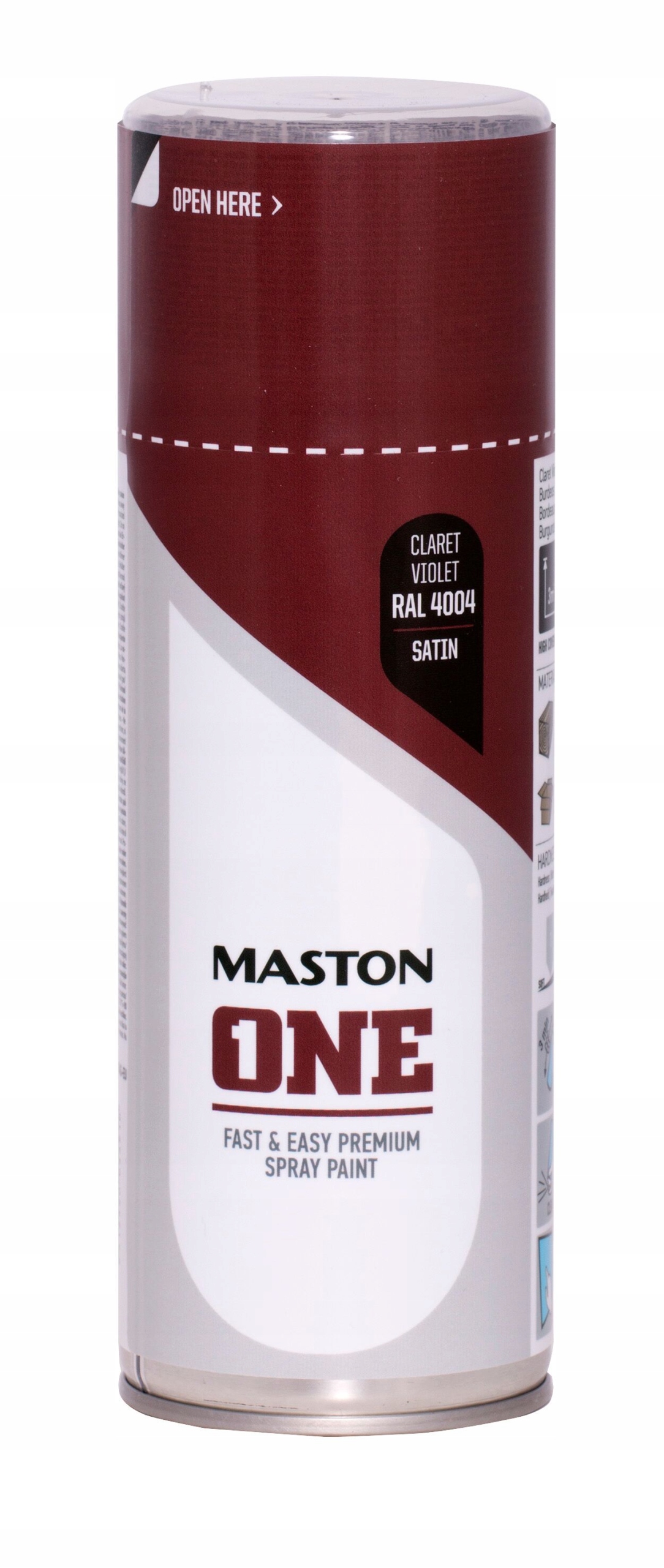 

Maston One Farba Spray Ral 4004 Bordowy Fioletowy