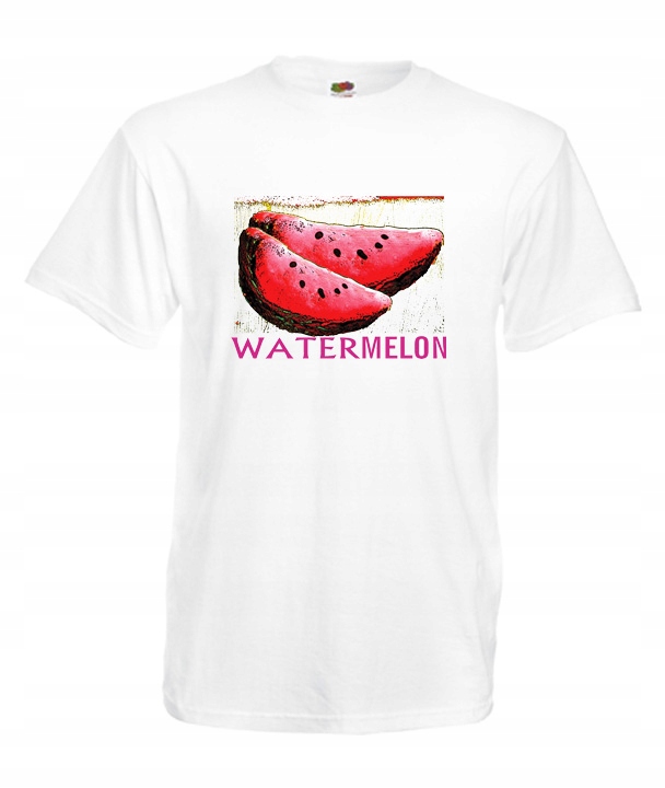 

XL Koszulka Męska Arbuz Watermelon Art Sztuka