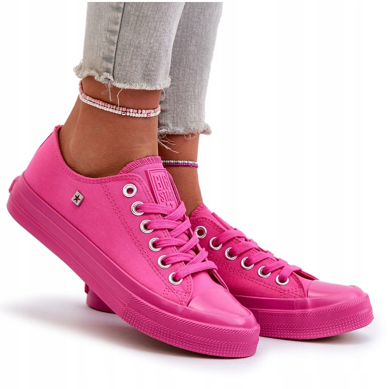 Trampki Klasyczne Damskie Big Star NN274290 Fuksja 37