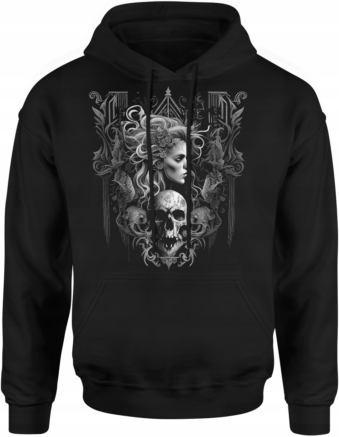 

Goth Bluza Męska Gothic Grunge Harajuku Y2K Roz L