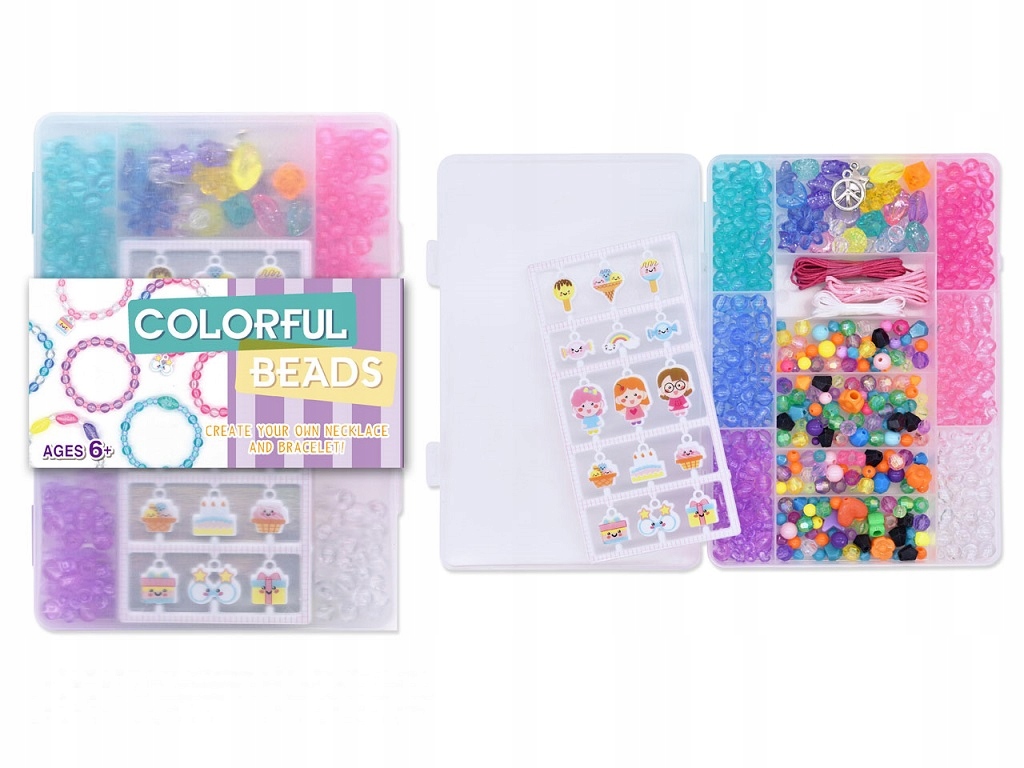 

Zestaw Koralików Do Robienia Biżuterii Colorful