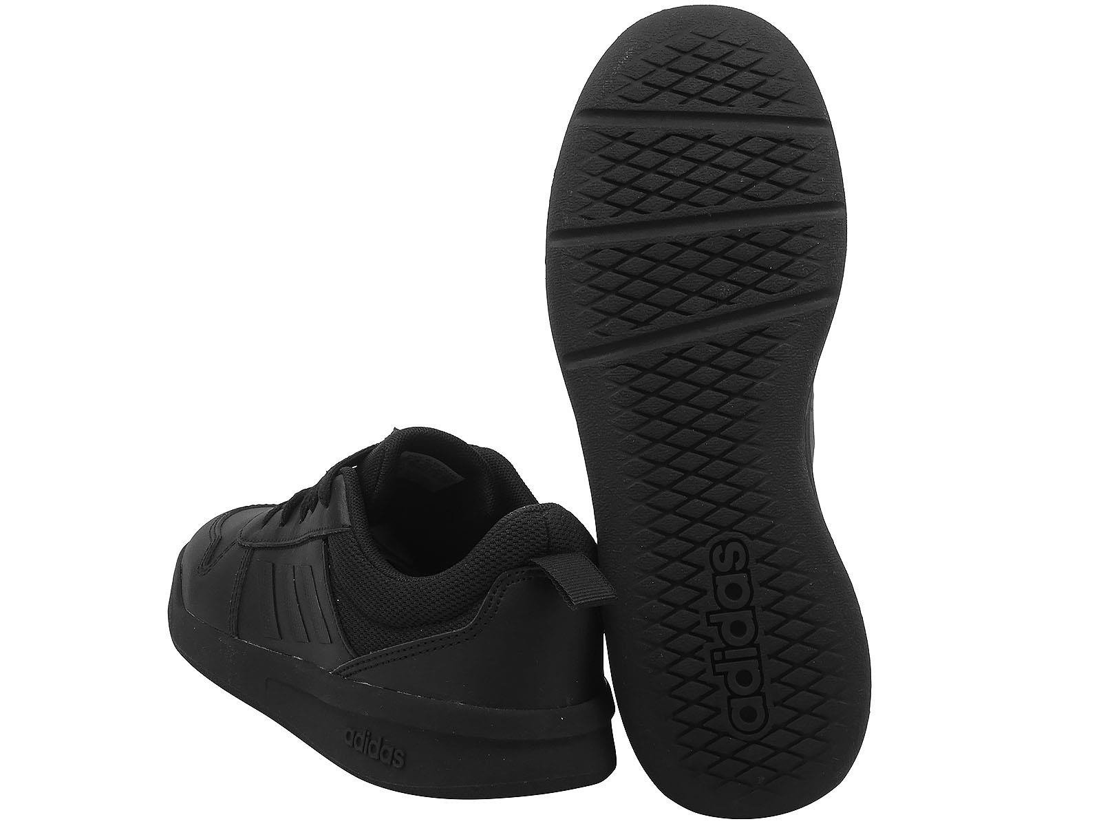 ADIDAS TENSAUR EF1086 BUTY SKÓRZANE TRAMPKI CZARNE Materiał zewnętrzny skóra naturalna