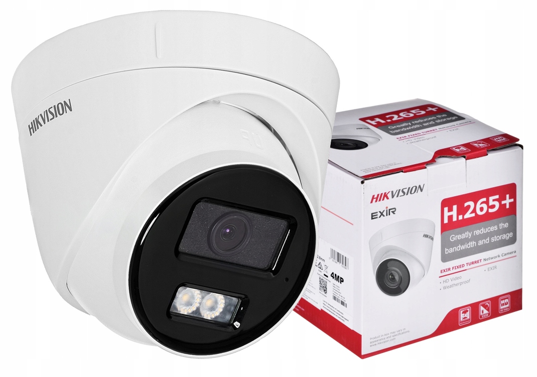 Hikvision DS-2CD1341G2-LIU Ip kamera 4Mpx inteligentný hybridný svetelný mikrofón
