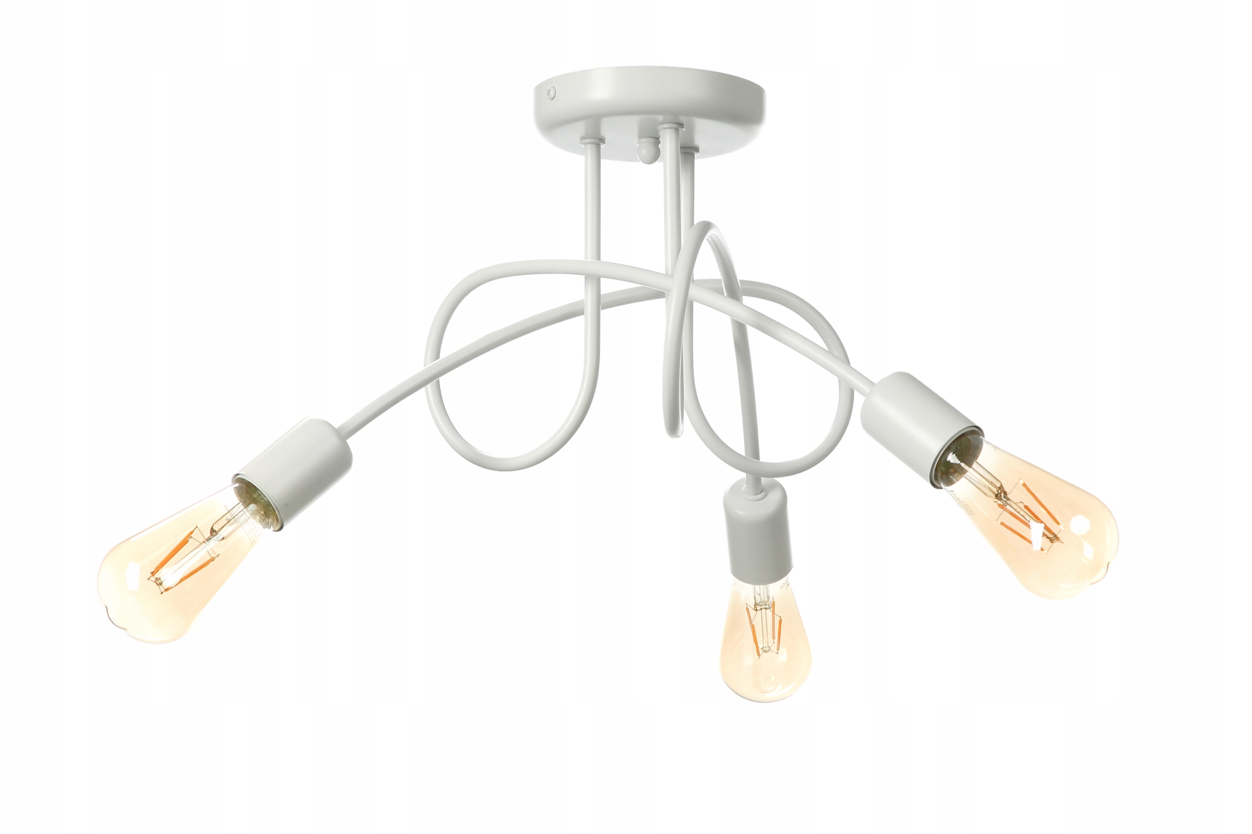 Závěsné Stropní Svítidlo Loftový Lustr Edison 3xE27 Led