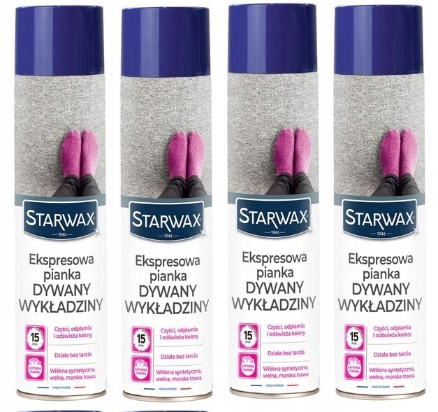 Levně 4x Starwax Pěna Na Čištění 600ML