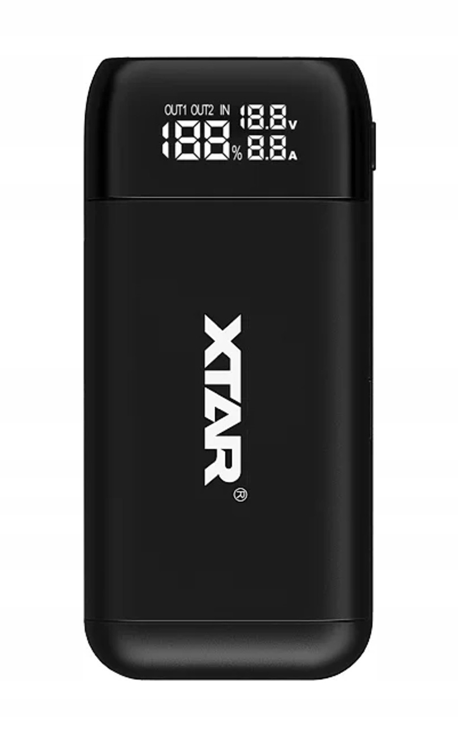 

Ładowarka power bank do akumulatorów 18650 21700
