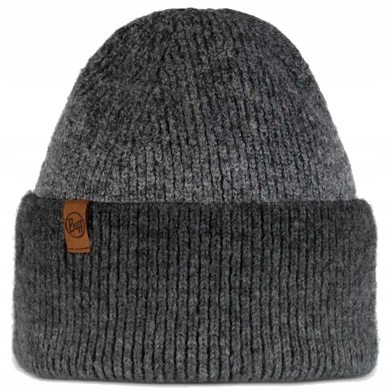 Buff Knitted Tradition Beanie Marin Graphite Čepice Zimní Akryl