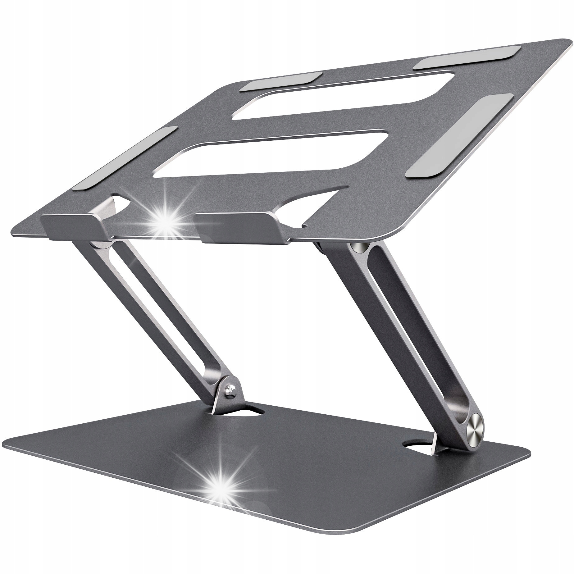 АЛЮМИНИЕВАЯ НАСТОЛЬНАЯ ПОДСТАВКА ДЛЯ НОУТБУКА