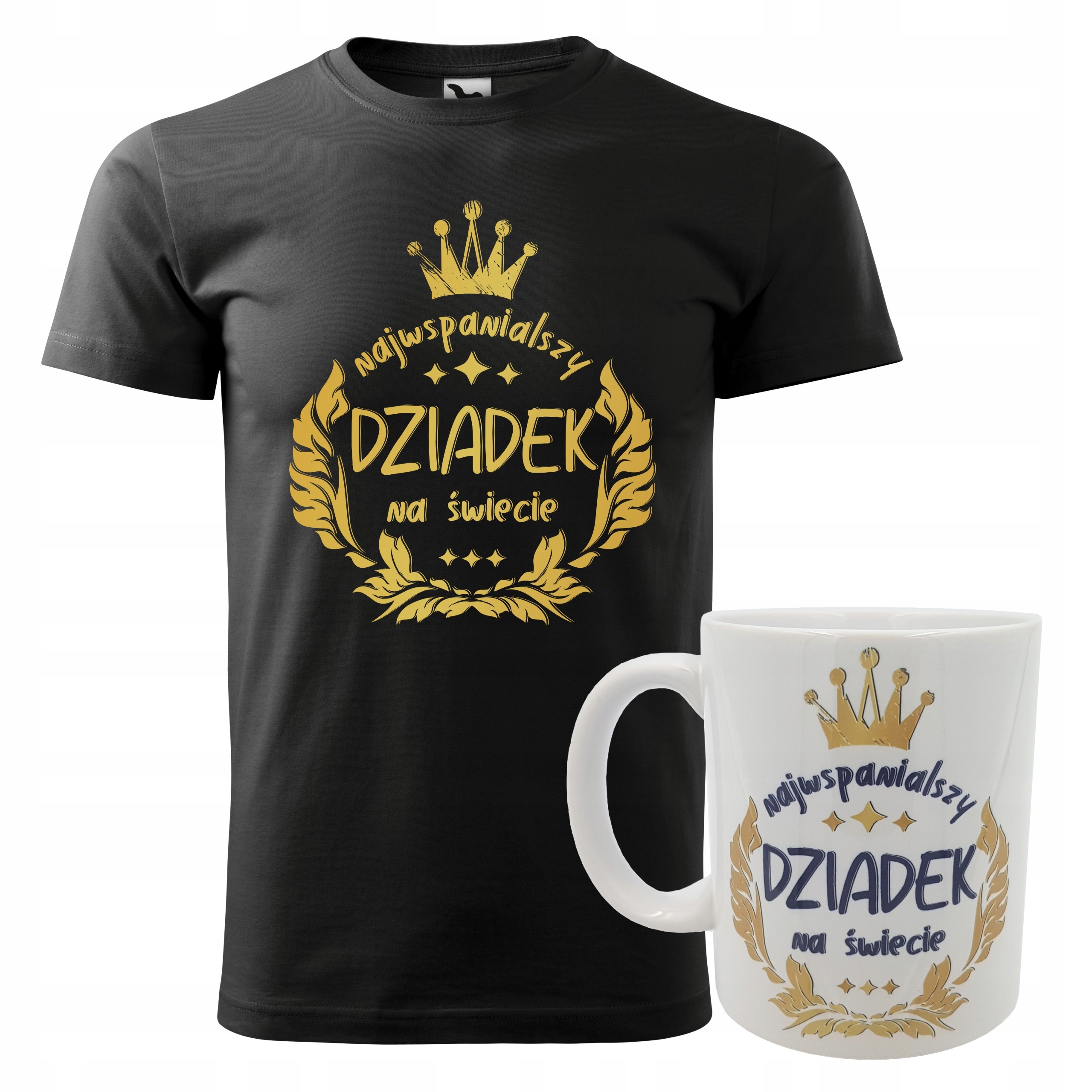 

Dla Dziadka zestaw koszulka kubek upominek