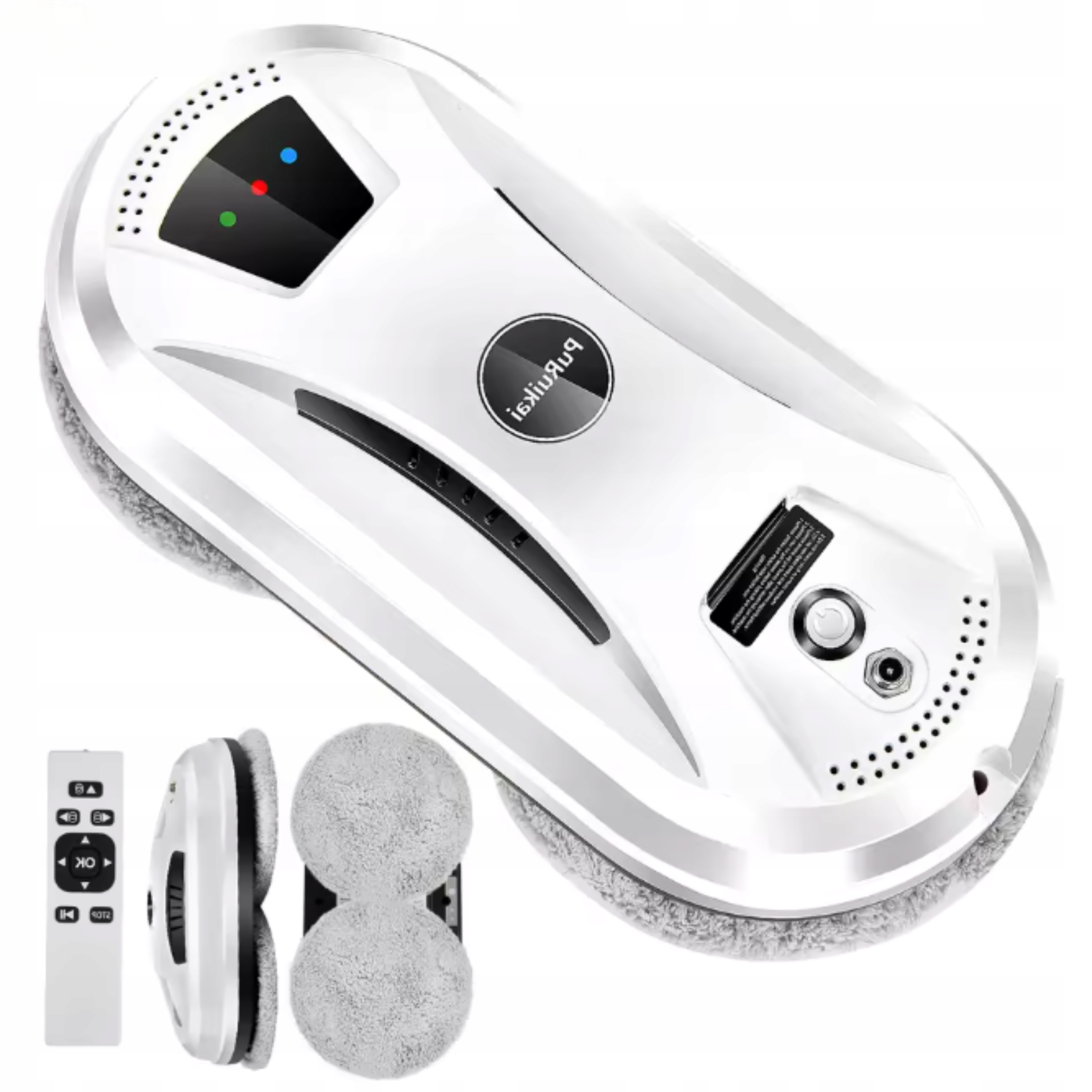 Inteligentny Robot Do Mycia Okien Szyb Luster Myjka Automatyczna Zestaw