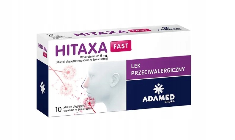  Hitaxa Fast, для алергічного нежитю, 10шт.