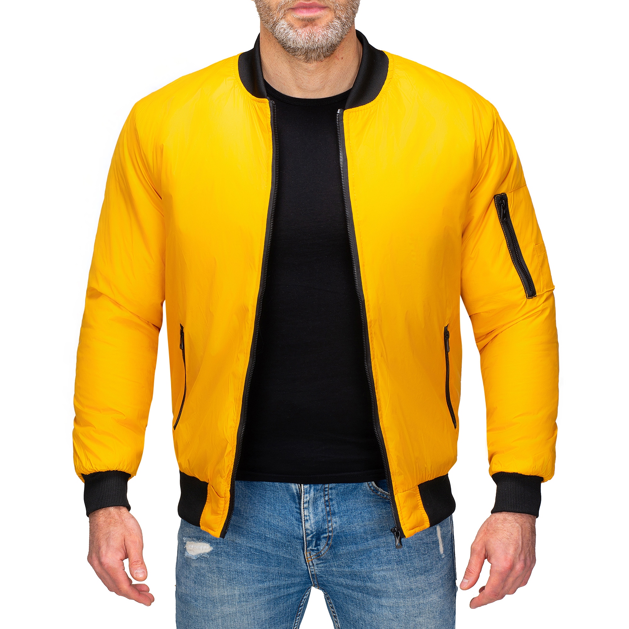 AK95 roz. L KURTKA WIOSENNA MĘSKA BOMBER Długość do bioder