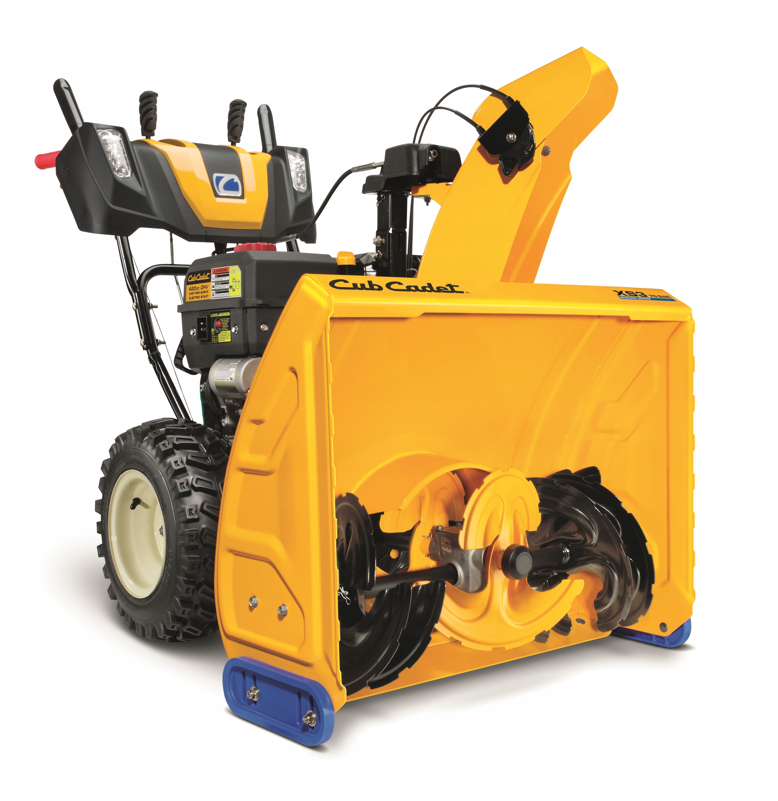 Benzínová sněhová fréza Mocná Cub Cadet XS3 76 Swe 76 cm elektrický start New
