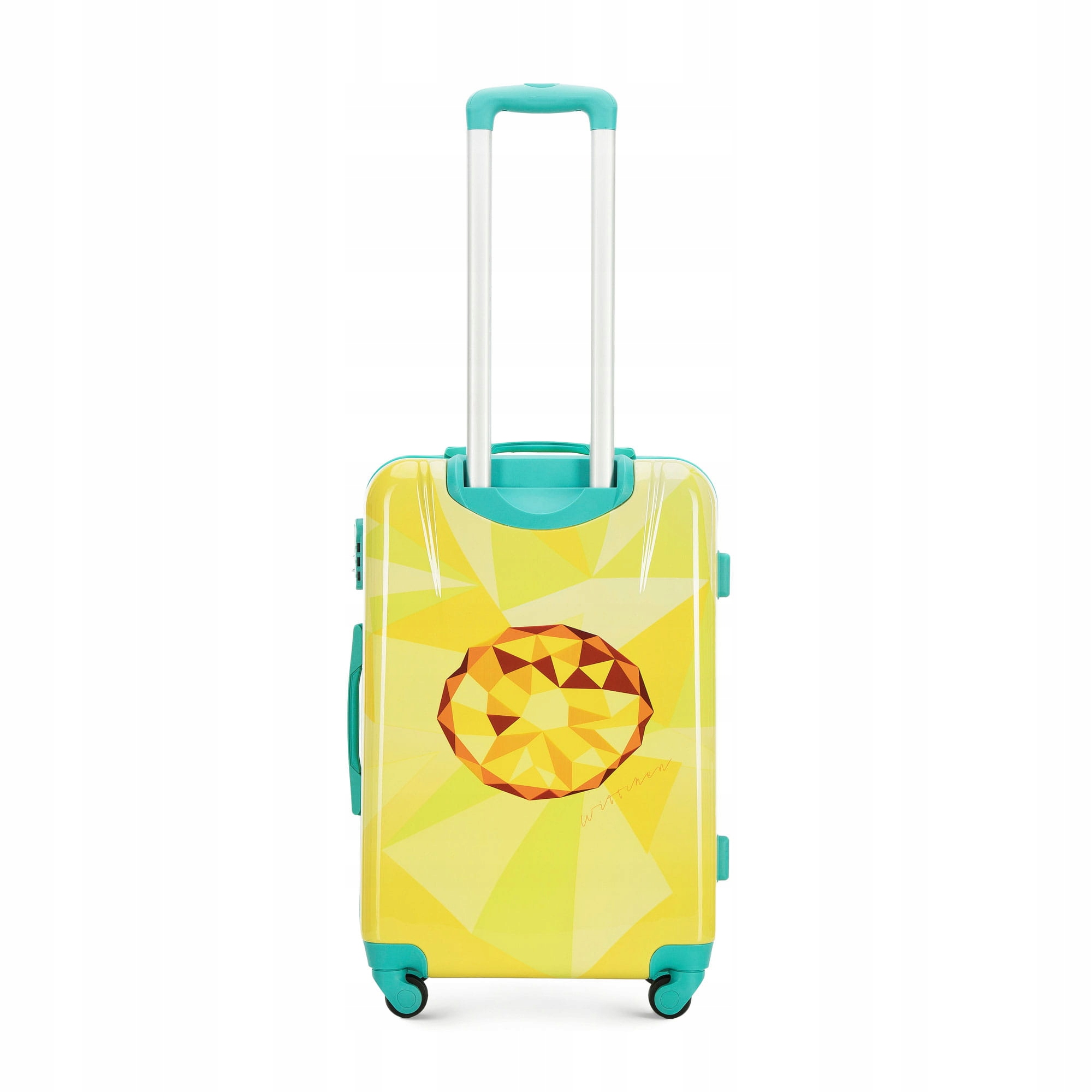 Zestaw walizek z kosmetyczką WITTCHEN 56-3A-64K-55 Głębokość (krótszy bok) 29.5 cm