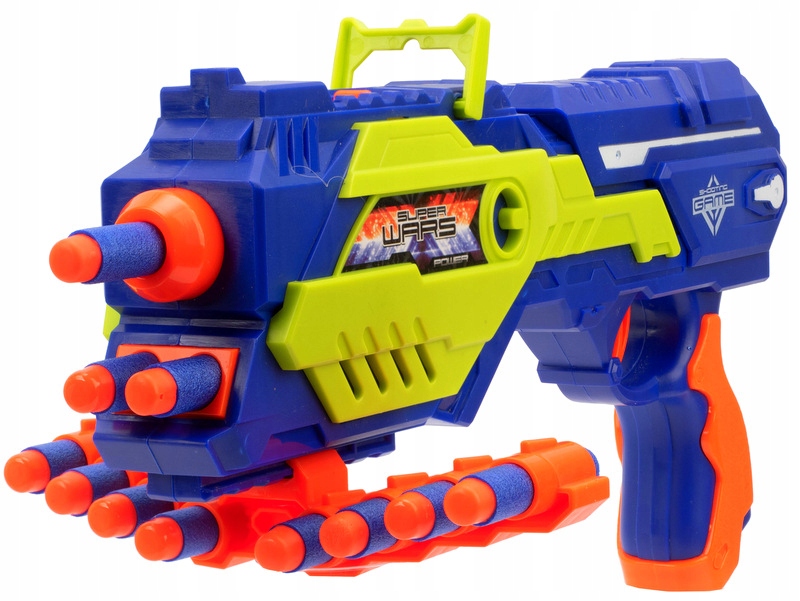 WYRZUTNIA KARABIN PISTOLET Automat NA STRZAŁKI PIANKOWE Kod producenta QL91314