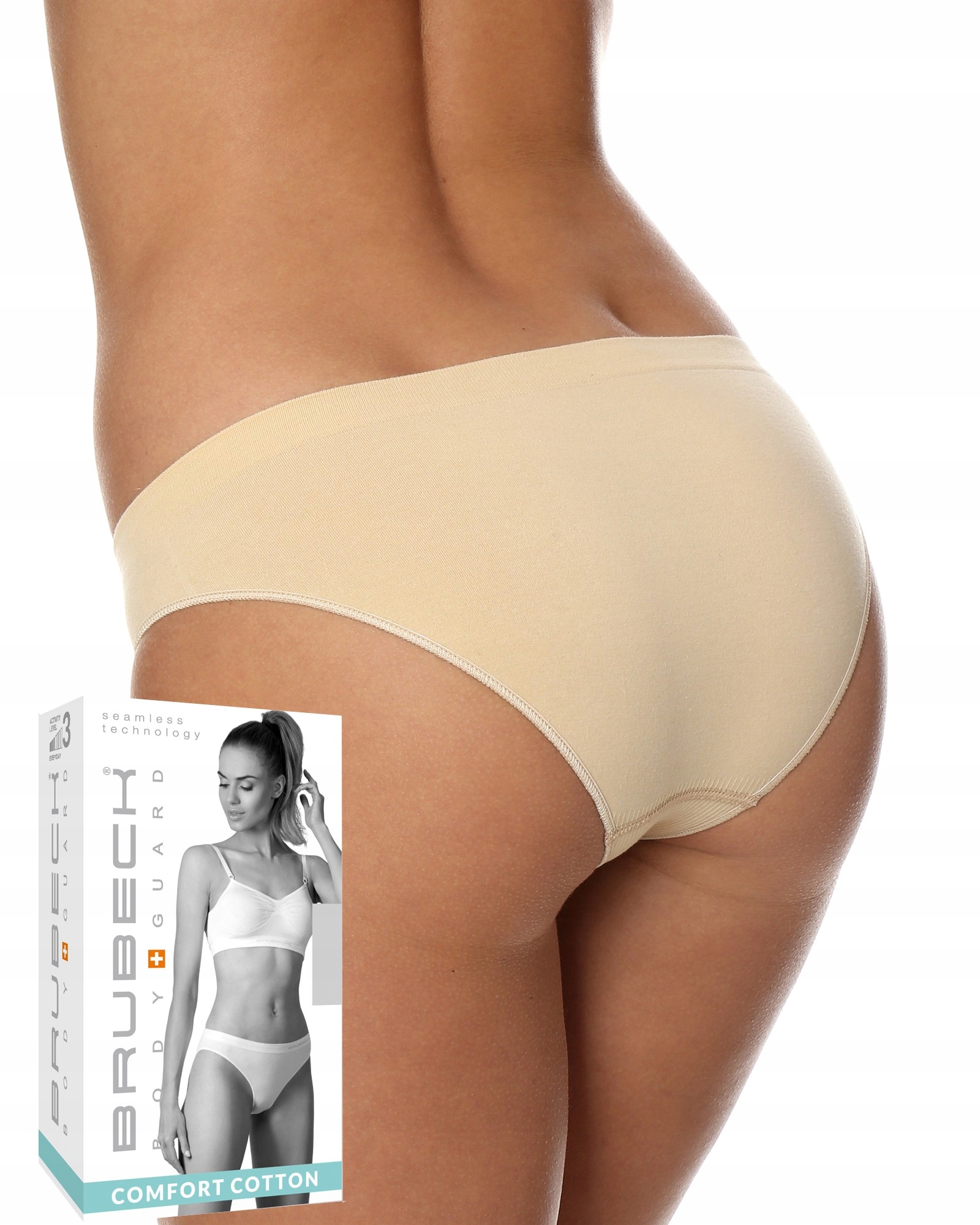 

Majtki Figi Brubeck Bikini Comfort Beżowe M