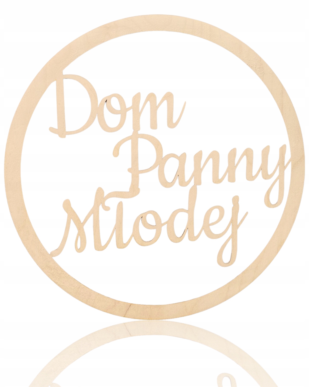 

Dom Panny Młodej Koło 39cm duże ślub wesele Drewno
