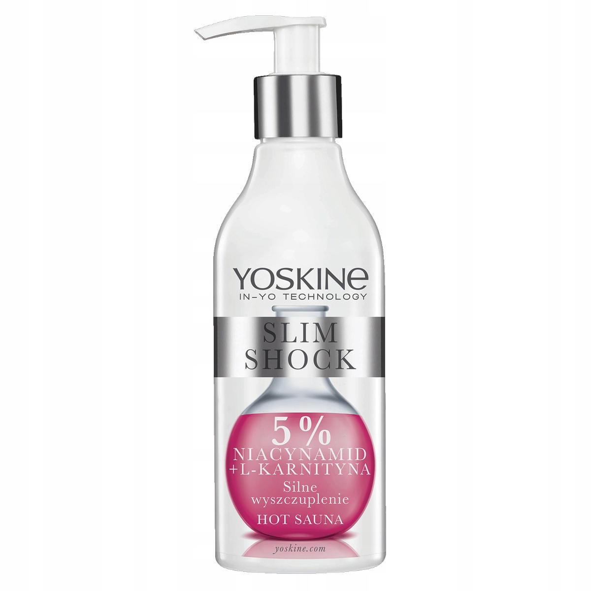 Yoskine Slim Shock Ošetření Nikotinamid+L+Karnitin Hot Sauna 200 Ml