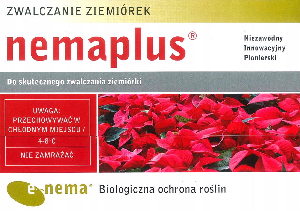 

Nicienie do zwalczania larwy ziemiórek na 10m2