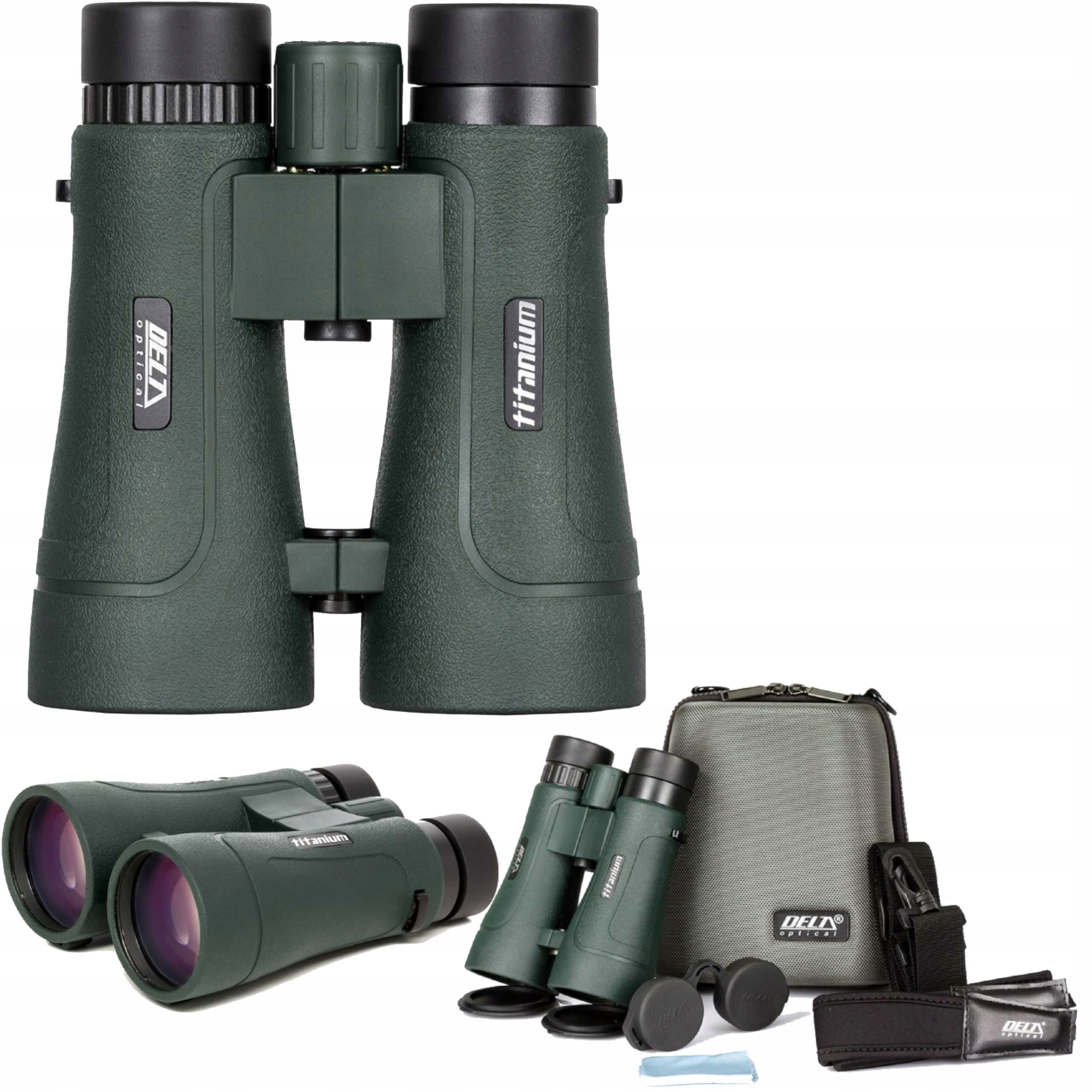 Lornetka Wojskowa Delta Optical Titanium 10x56 Roh dla myśliwych nie paruje