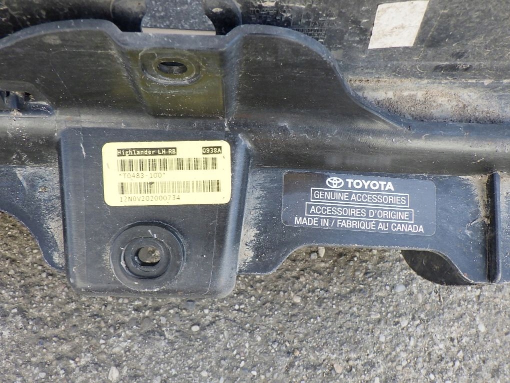 TOYOTA HIGHLANDER IV XU70 2019- cap stopien threshold left right