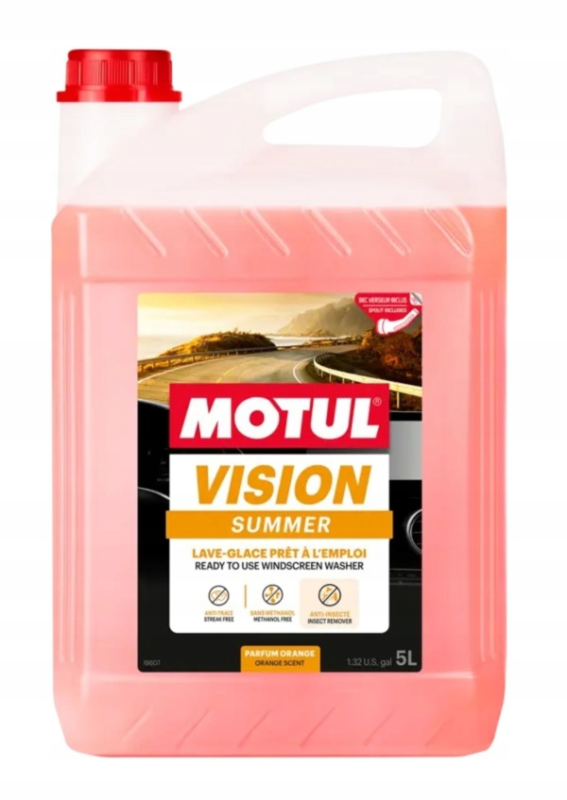 Płyn Do Spryskiwaczy 5L Vision Summer Motul Letni Vision Summer 5L Motul