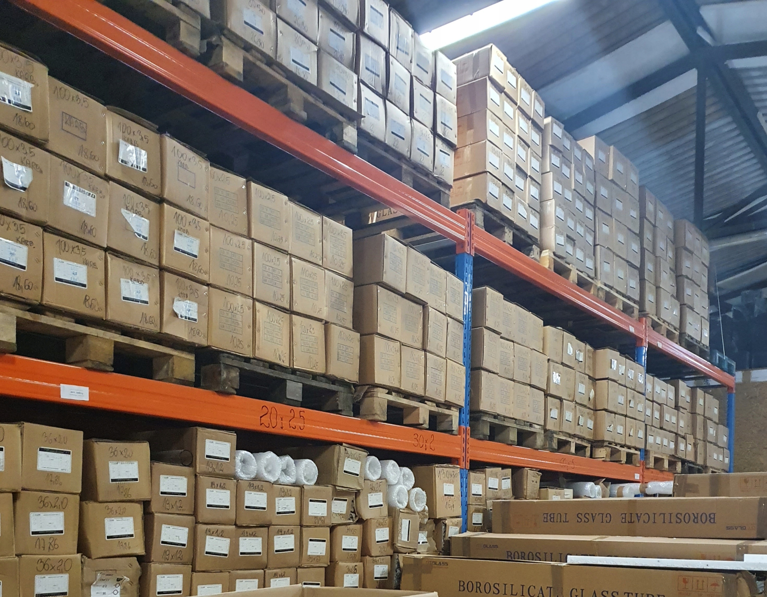 Rury szklane rura szklana 20x2,5x1500 22,50kg Kod producenta 202515002250