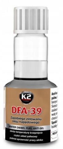

K2 DFA-39 Dodatek Do Diesla Depresator -39°C 50ML