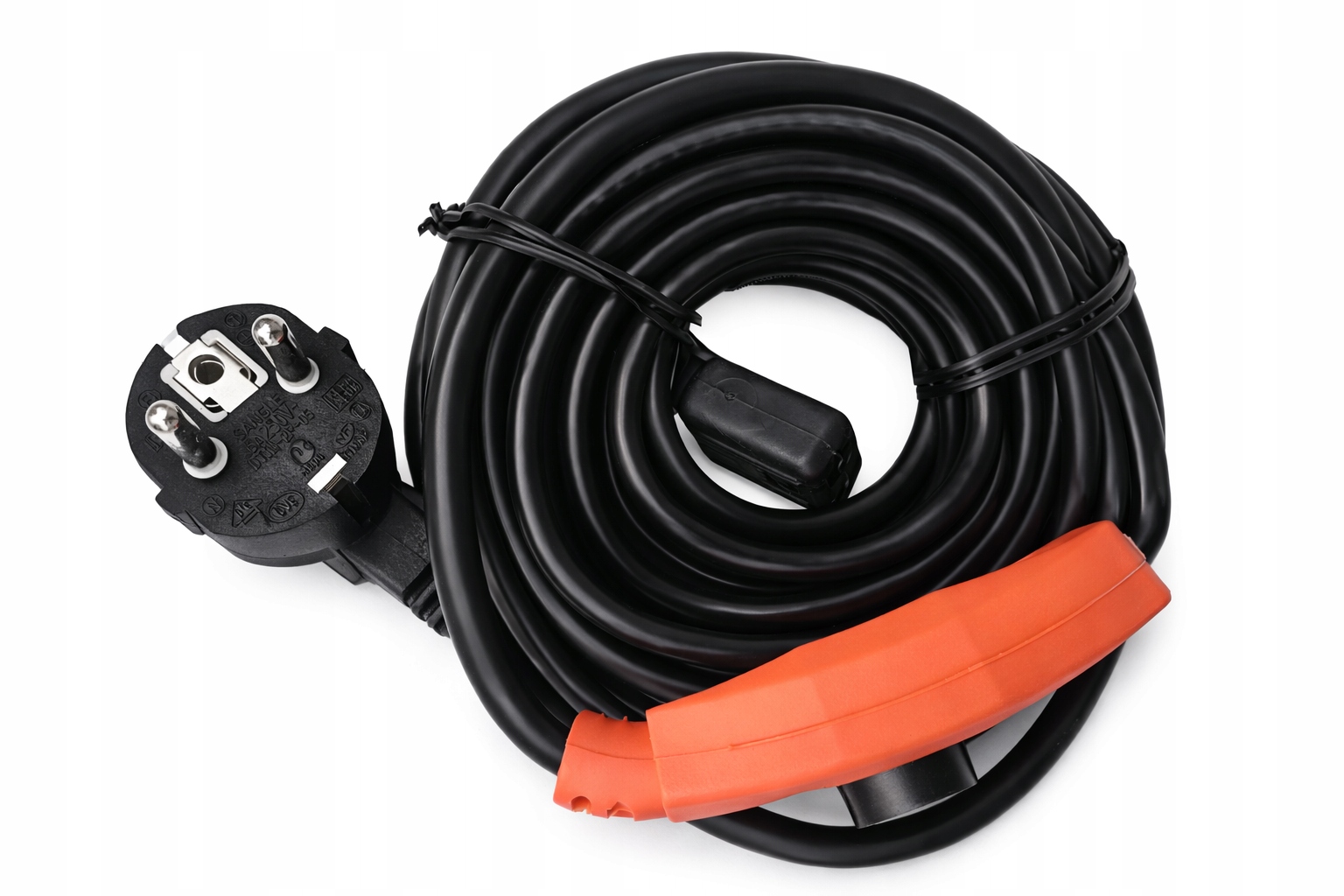 2 m Topný Kabel s termostatem