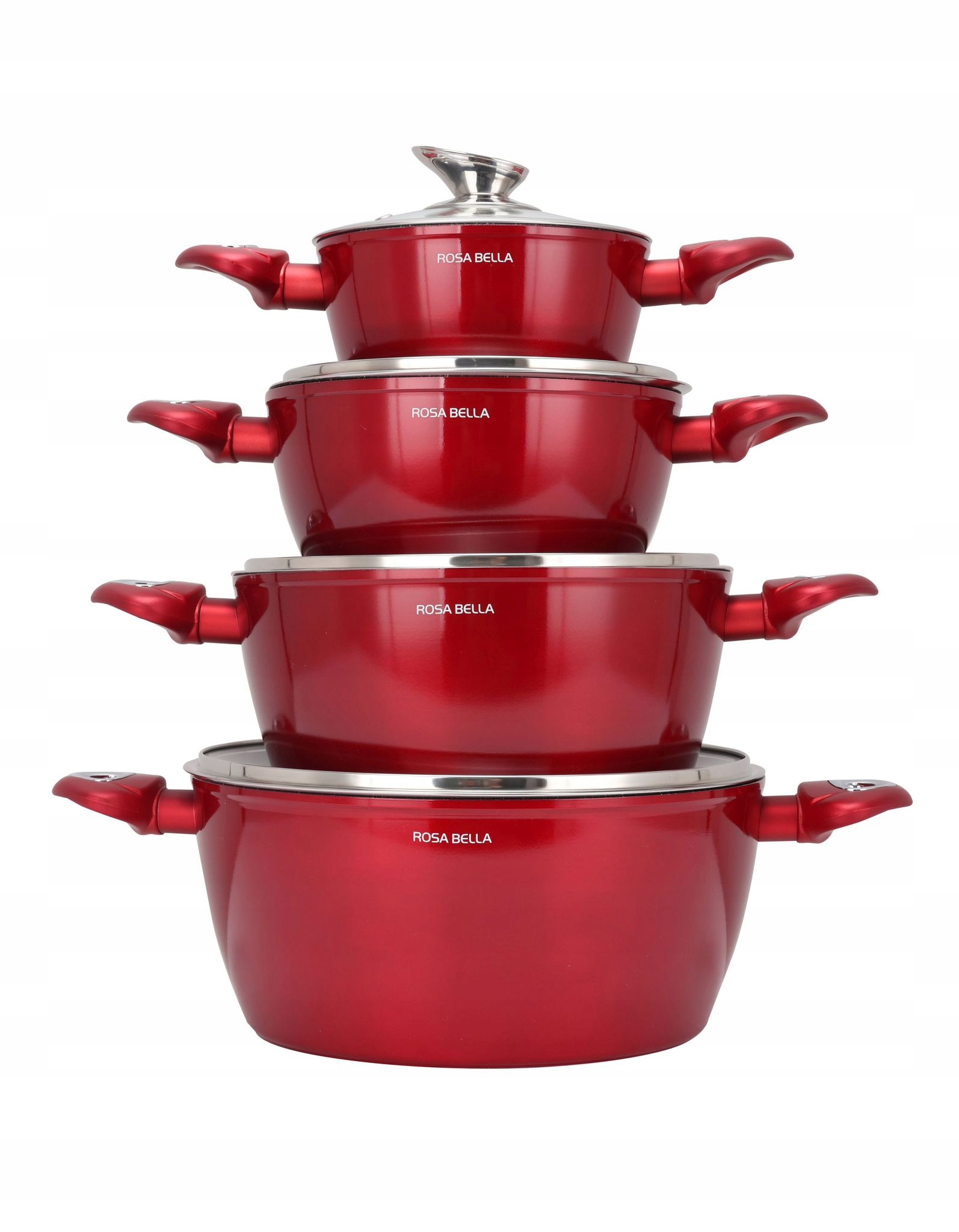 Komplet garnków granitowych Garnki Ceramiczne granitowe garnek indukcyjny