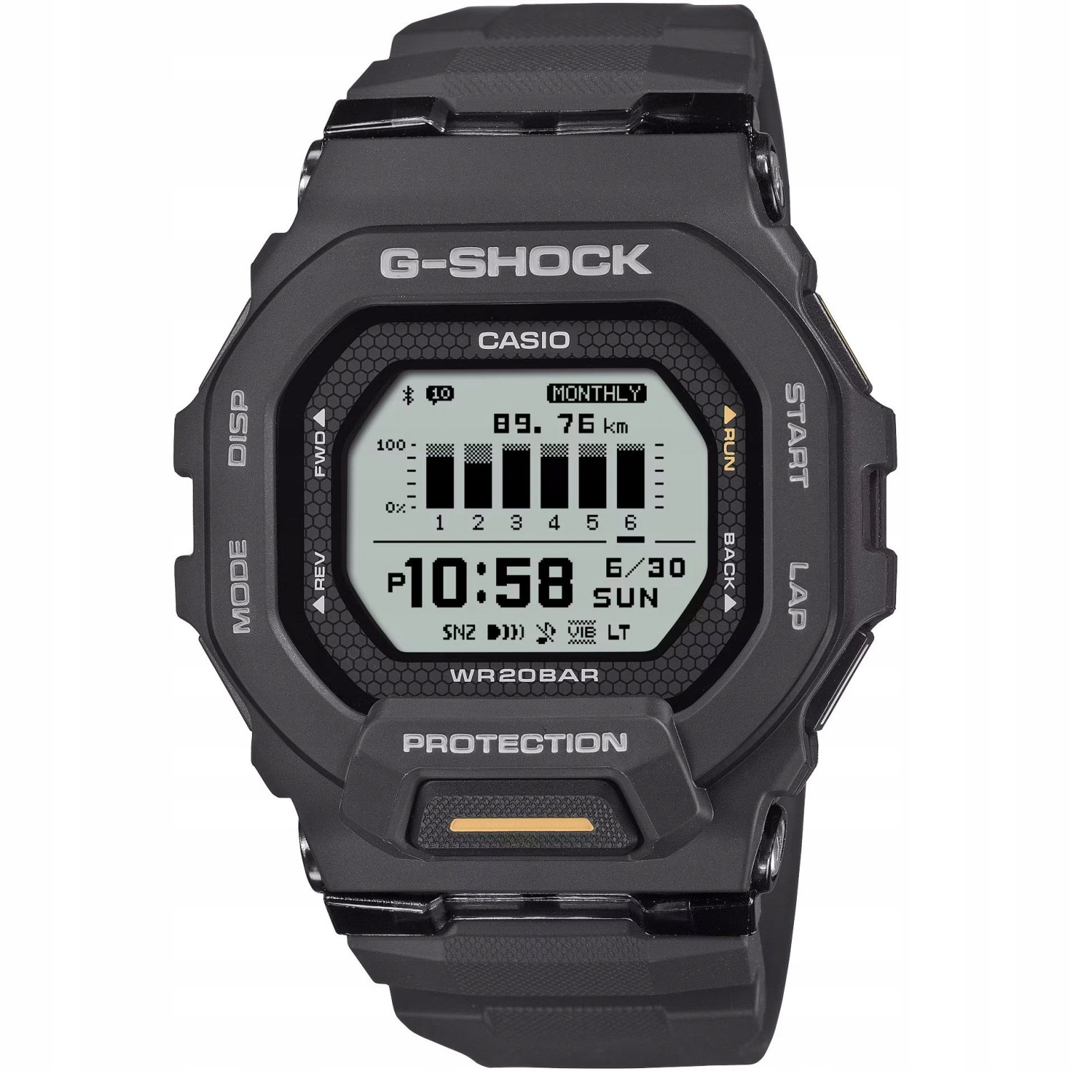 Casio G-Shock GBD-200-1A1ER Bluetooth 200m Černé
