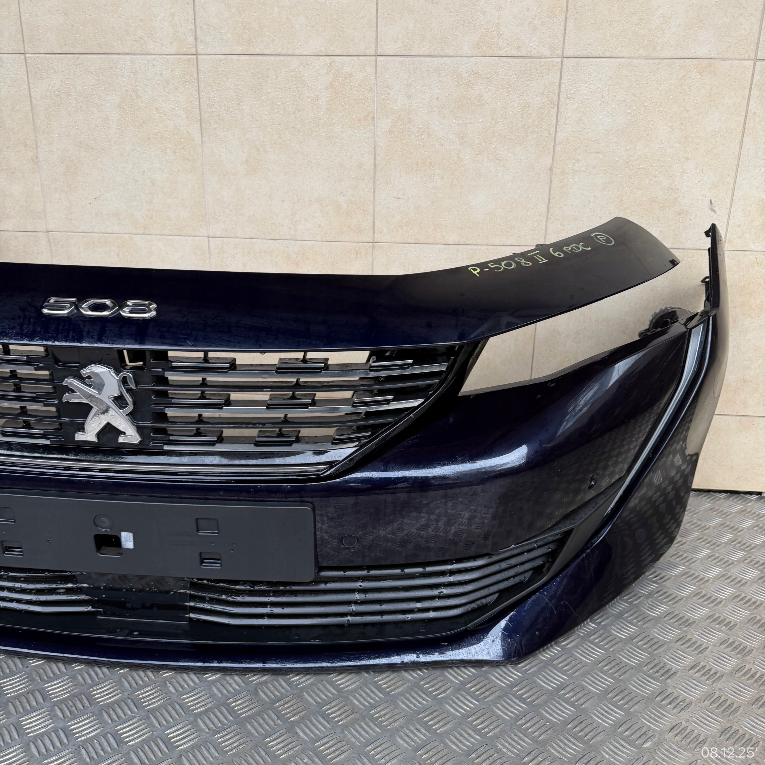 Frontstoßstange komplet PEUGEOT 508 II 6 PDC 2023 ROK