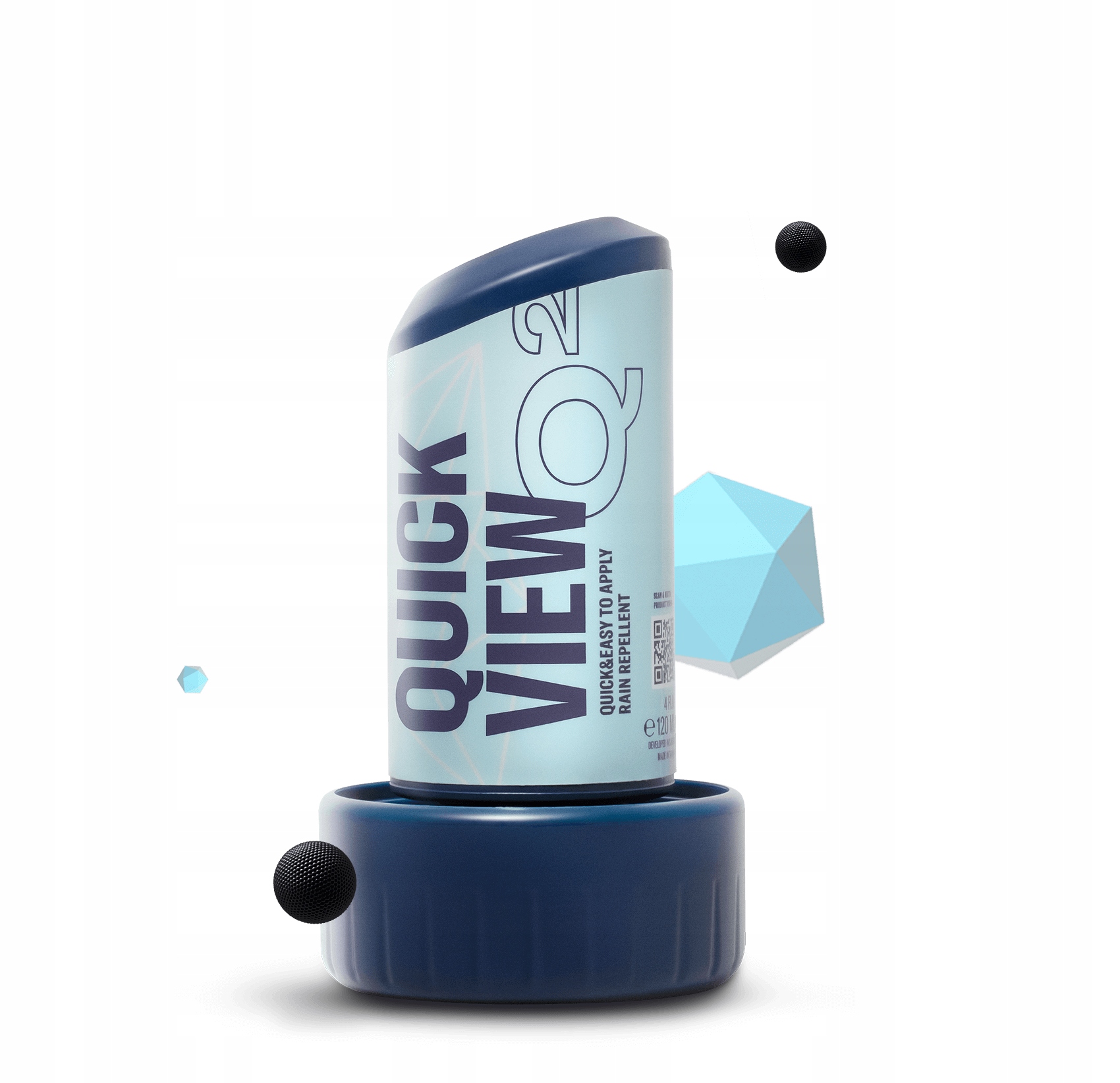 Gyeon Q2 QuickView 120ml - niewidzialna wycieraczka