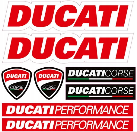 

Ducati zestaw Druk Kolor Lminat