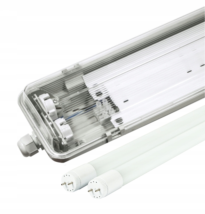 8 x Hermetické Led svietidlo 120 cm Led žiarivky do garáže, sada