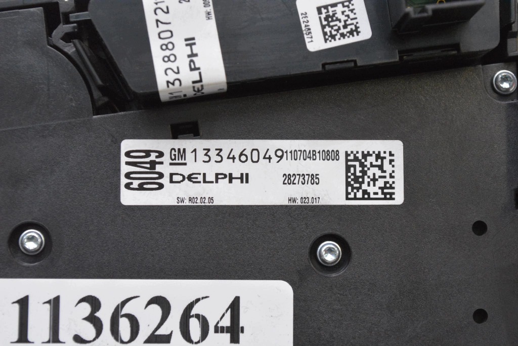 RADIO radio CD AUX lettore PANEL 20984175 OPEL ASTRA 4 IV J 09-12