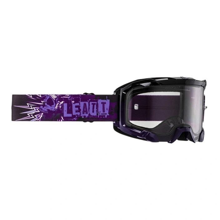 Okuliare cross Leatt Velocity 4.5 Uv 58 Vlt Black Light Grey čierny Darčeky