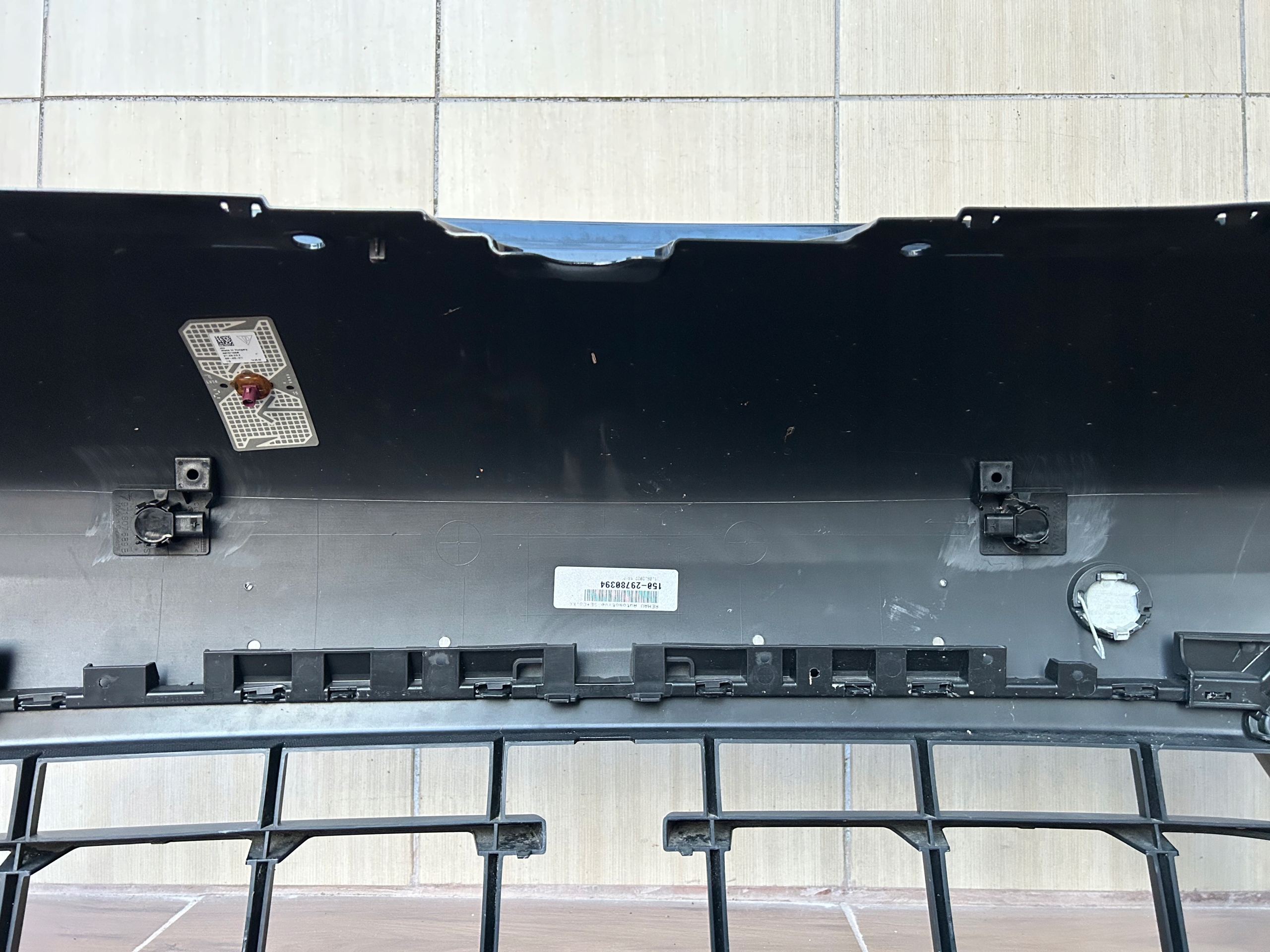 front bumper, Radar ACC, bundle, Porsche Panamera 971 Lift 20-23 Europa