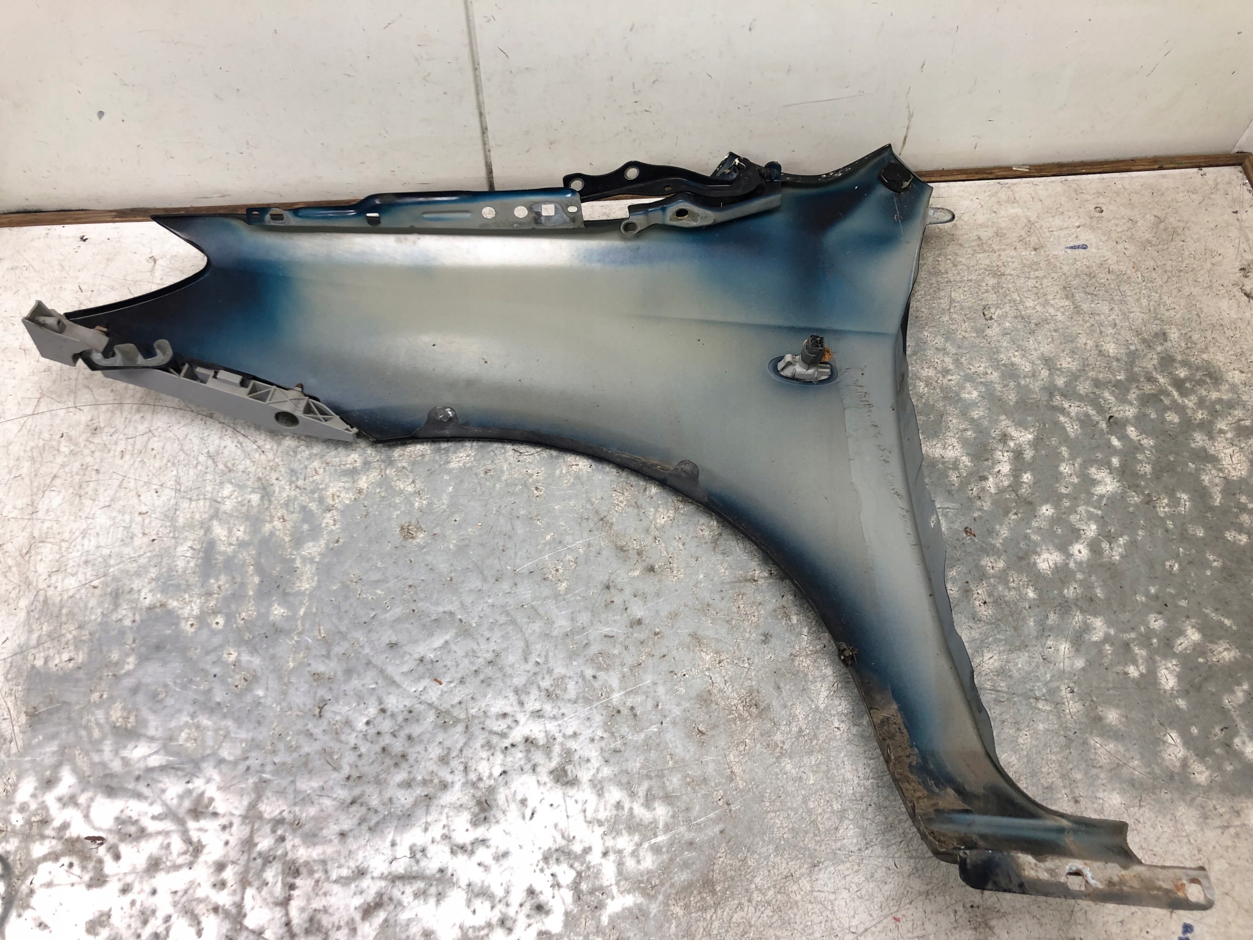 MAZDA 2 II DY fender right front graphitic