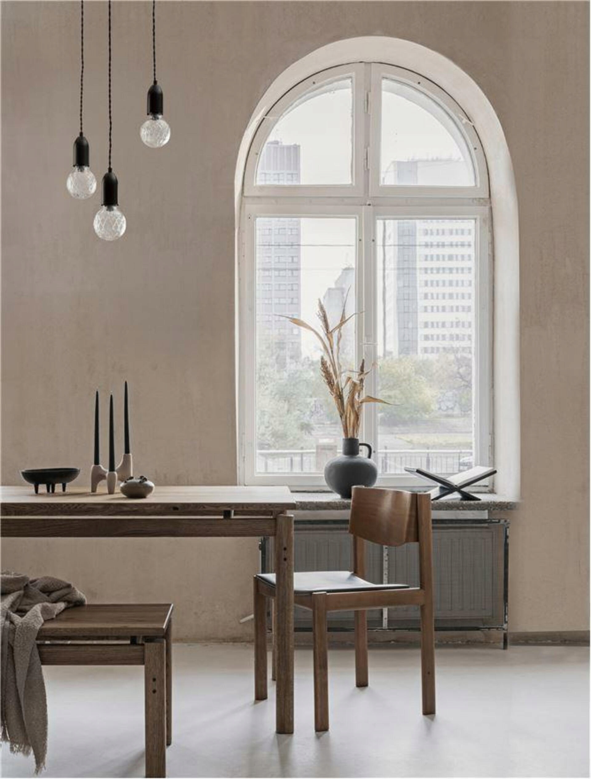 Nova Luce závěsné svítidlo Veda černý kov a čiré sklo G9 3x6W 230V IP20 bez
