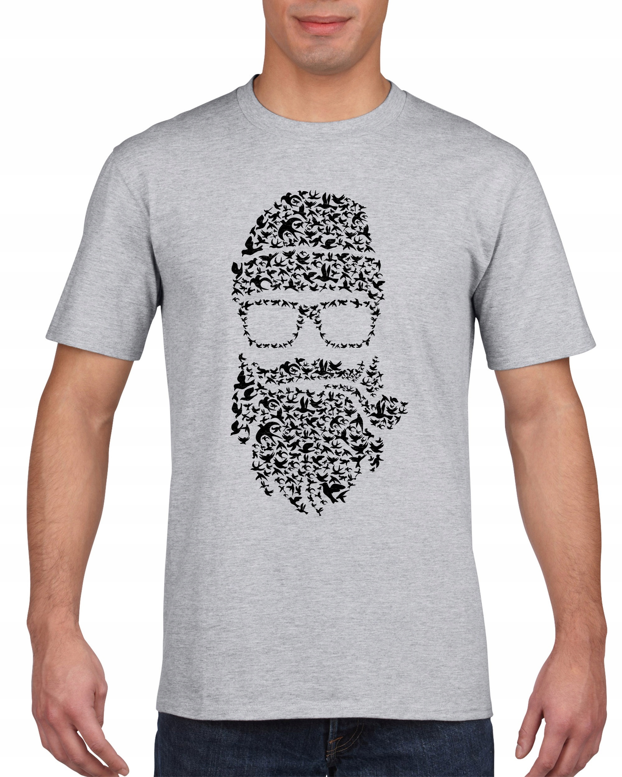 

Koszulka męska Hipster Brodacz Kapitan L